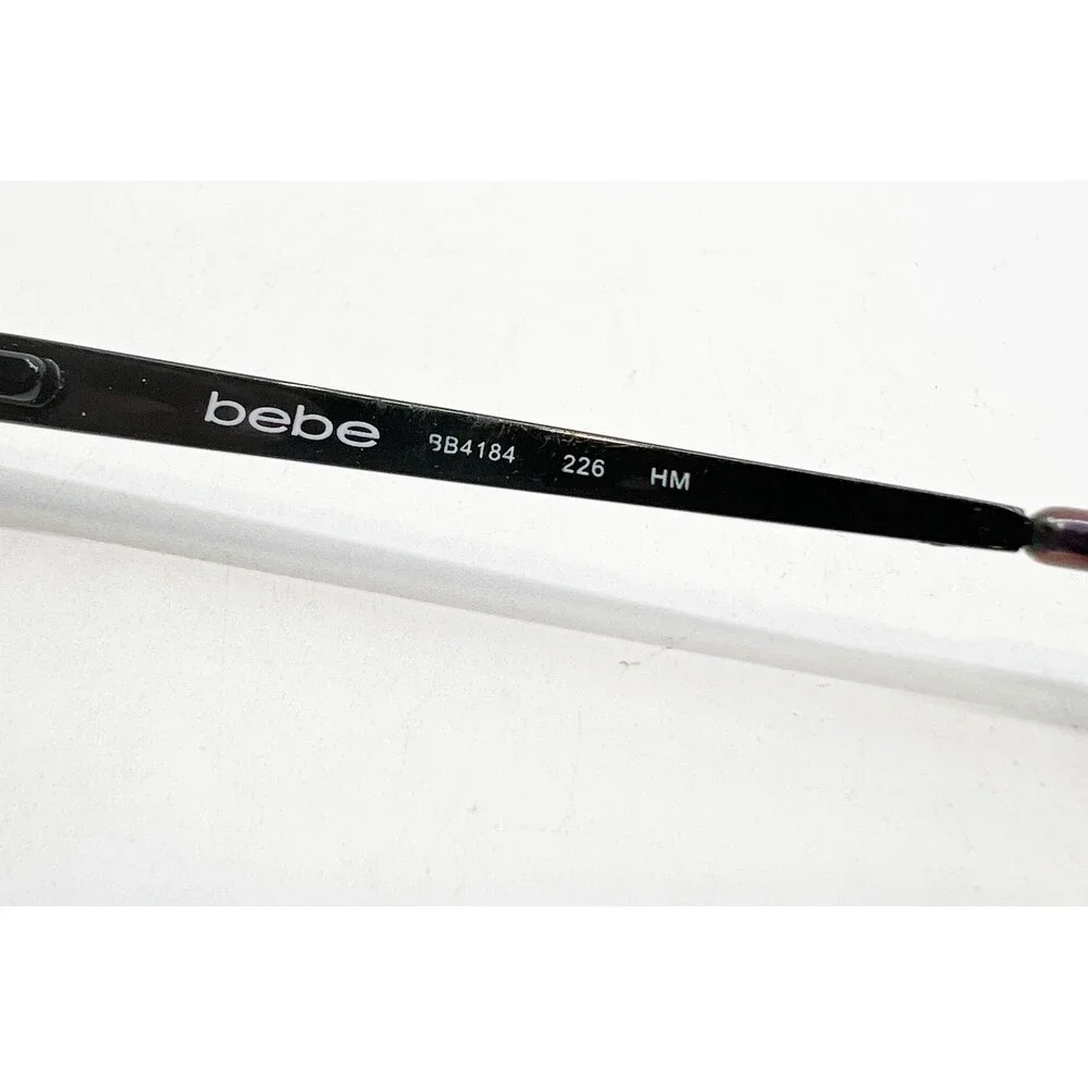 Bebe Eyeglasses Women Tortoise BB5042 Cat Eye 52-16-135